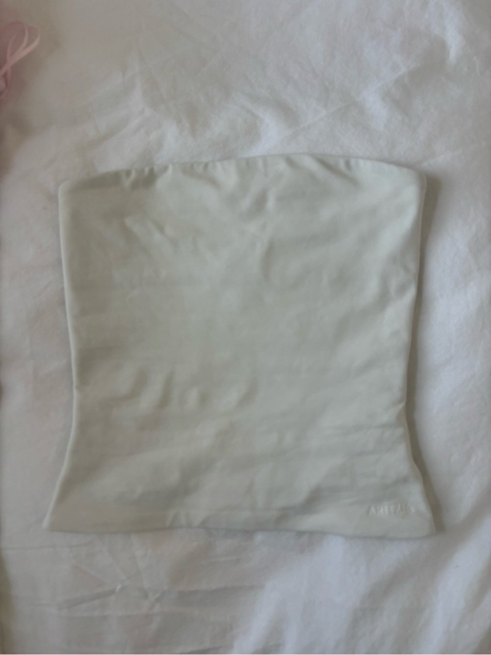 Aritzia Cream Strapless Tube Top